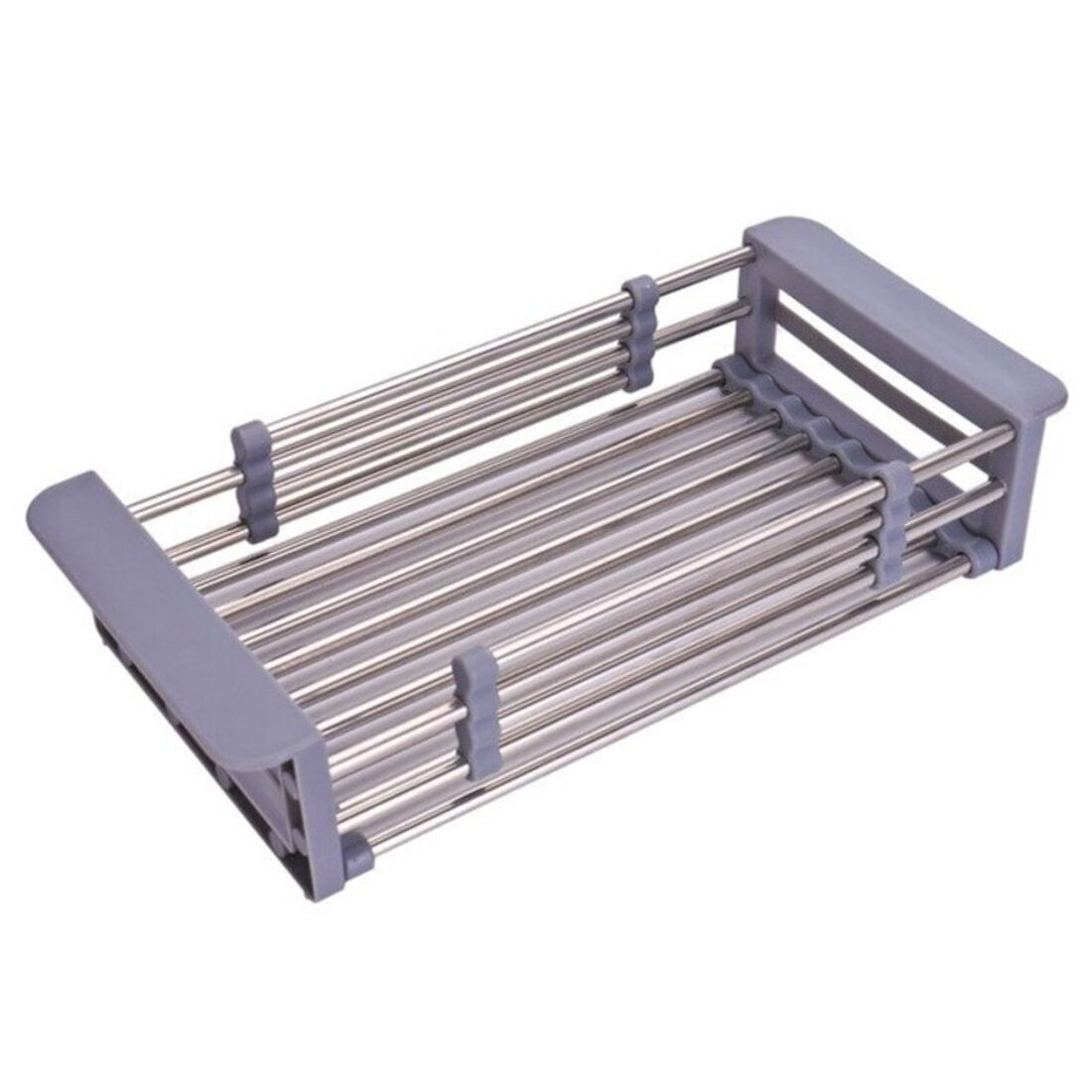 Retractable Basket & Dish Draining Rack