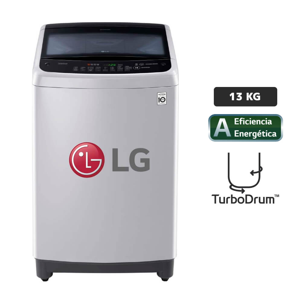 Lavadora LG Carga Superior 13Kg TS1366NTP Gris
