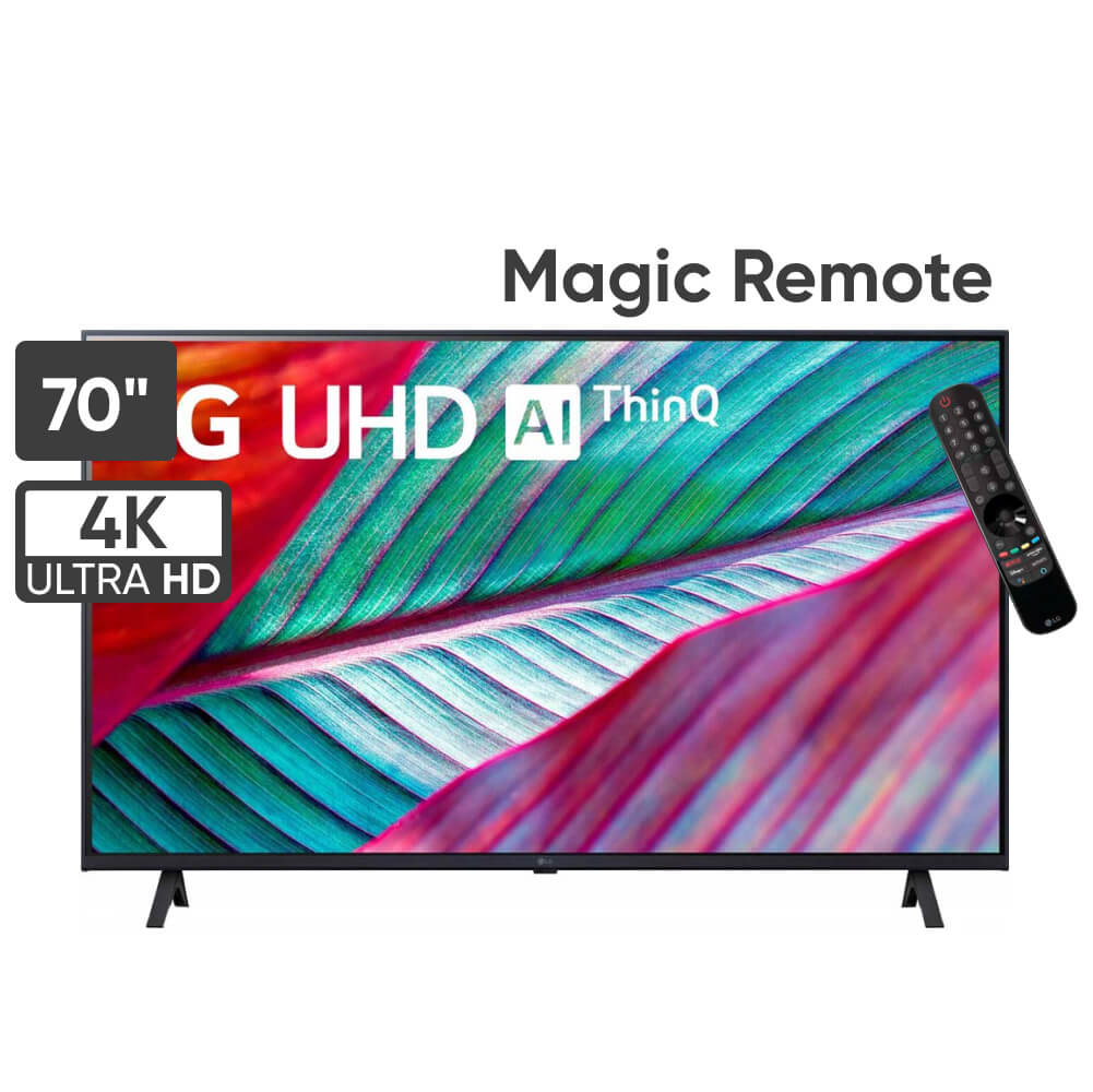 Televisor LG LED 70" UHD 4K ThinQ AI 70UR8750
