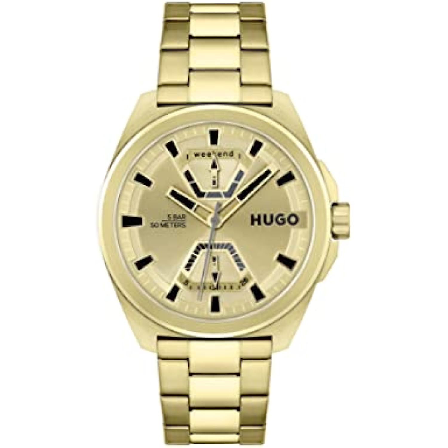 Reloj de Lujo Hugo 1530243 para Hombre en Amarillo
