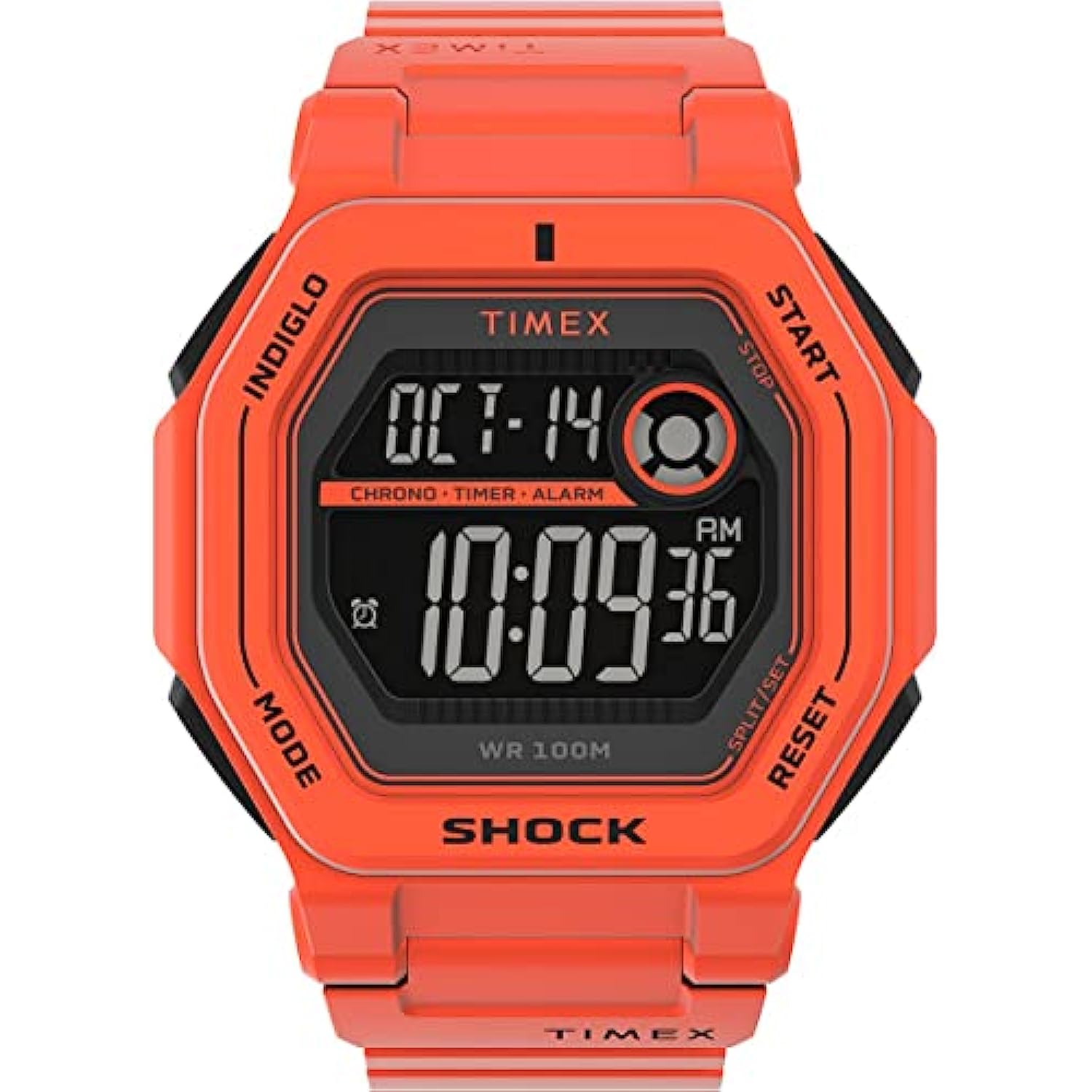 Reloj Digital Timex Tw2V60000Vq para Hombre en Naranja