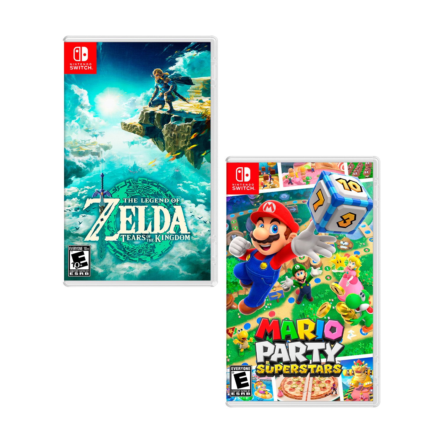 The Legend Of Zelda Tears Of The Kingdom + Mario Party Superstars Nintendo Switch