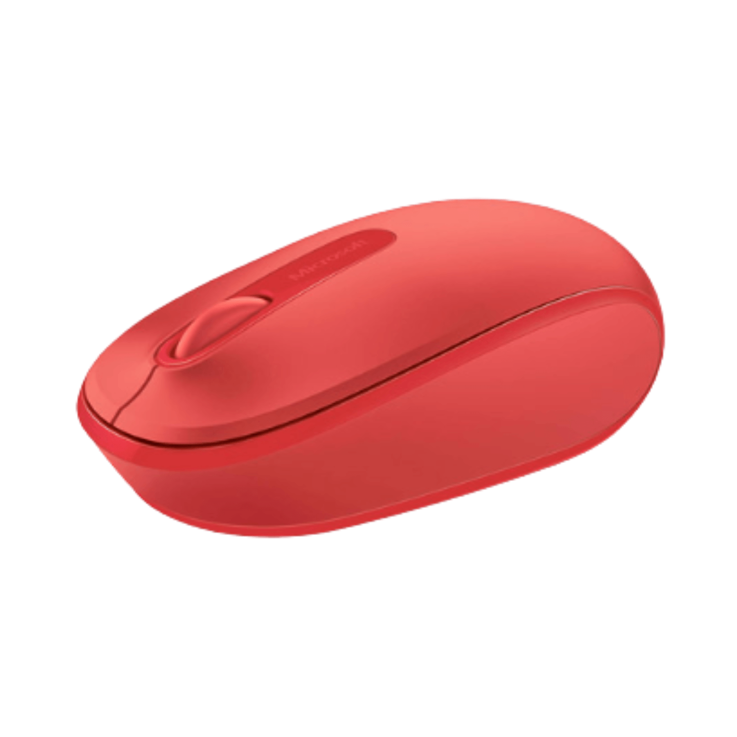 Mouse Inalambrico Color Rojo Microsoft Mobile 1850 Receptor Usb Ergonomico
