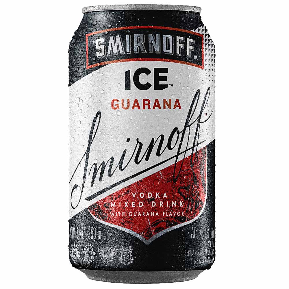 Ready To Drink (RTD) SMIRNOFF ICE Guaraná Lata 350ml