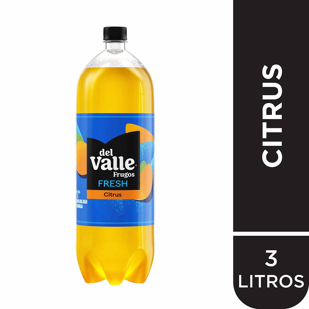 Bebida FRUGOS Citrus Fresh Naranja Botella 3L