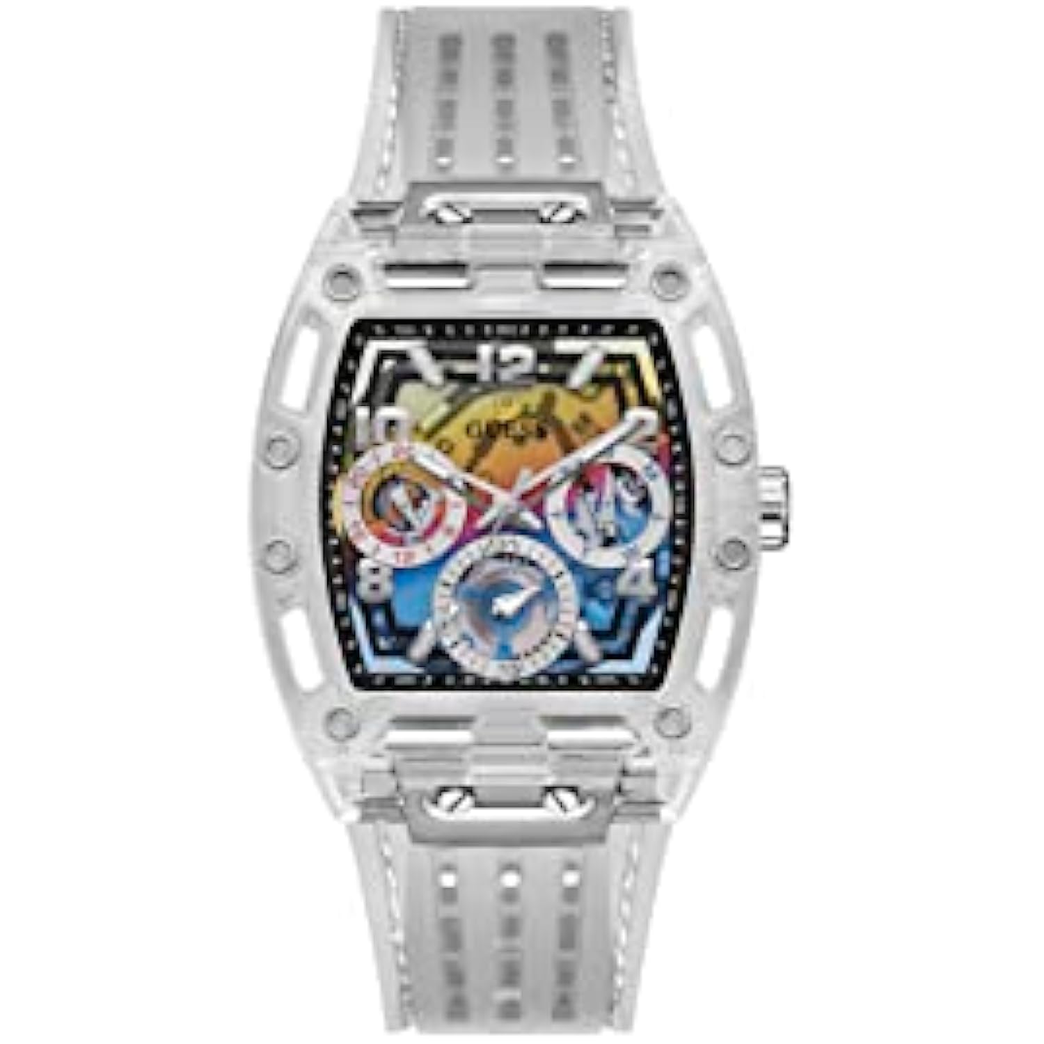 Reloj deportivo Guess Gw0499G3 para Hombre en Transparente