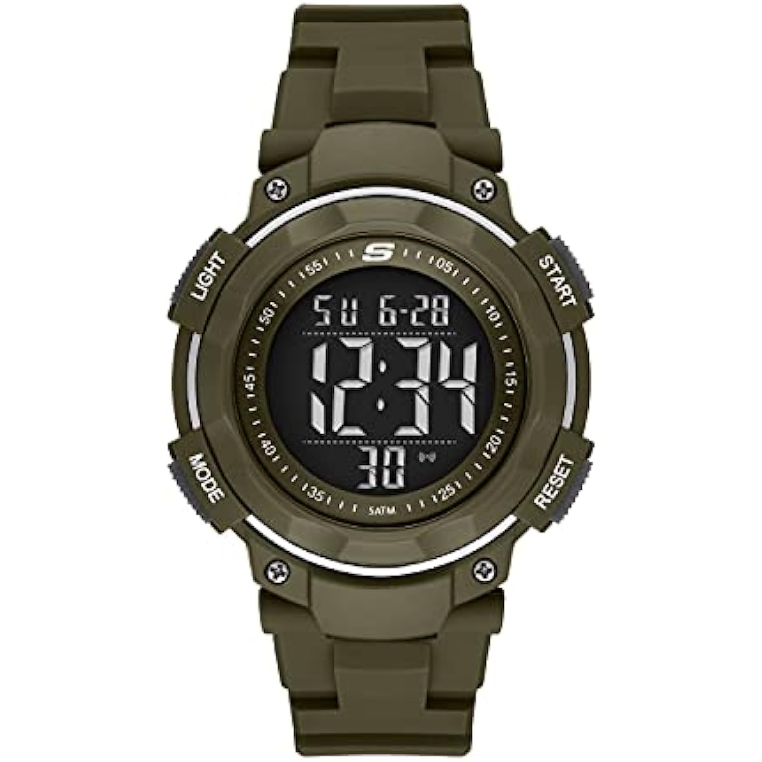 Reloj Digital Skechers Sr1126 para Hombre en Verde