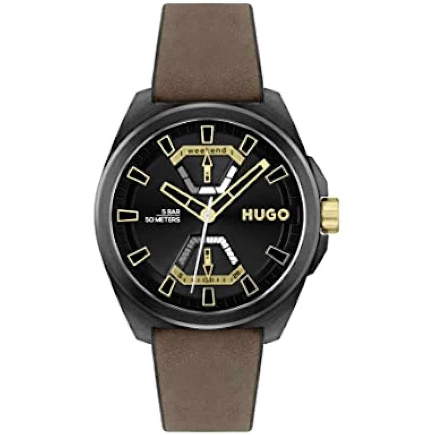 Reloj de Lujo Hugo 1530241 para Hombre en Marrón