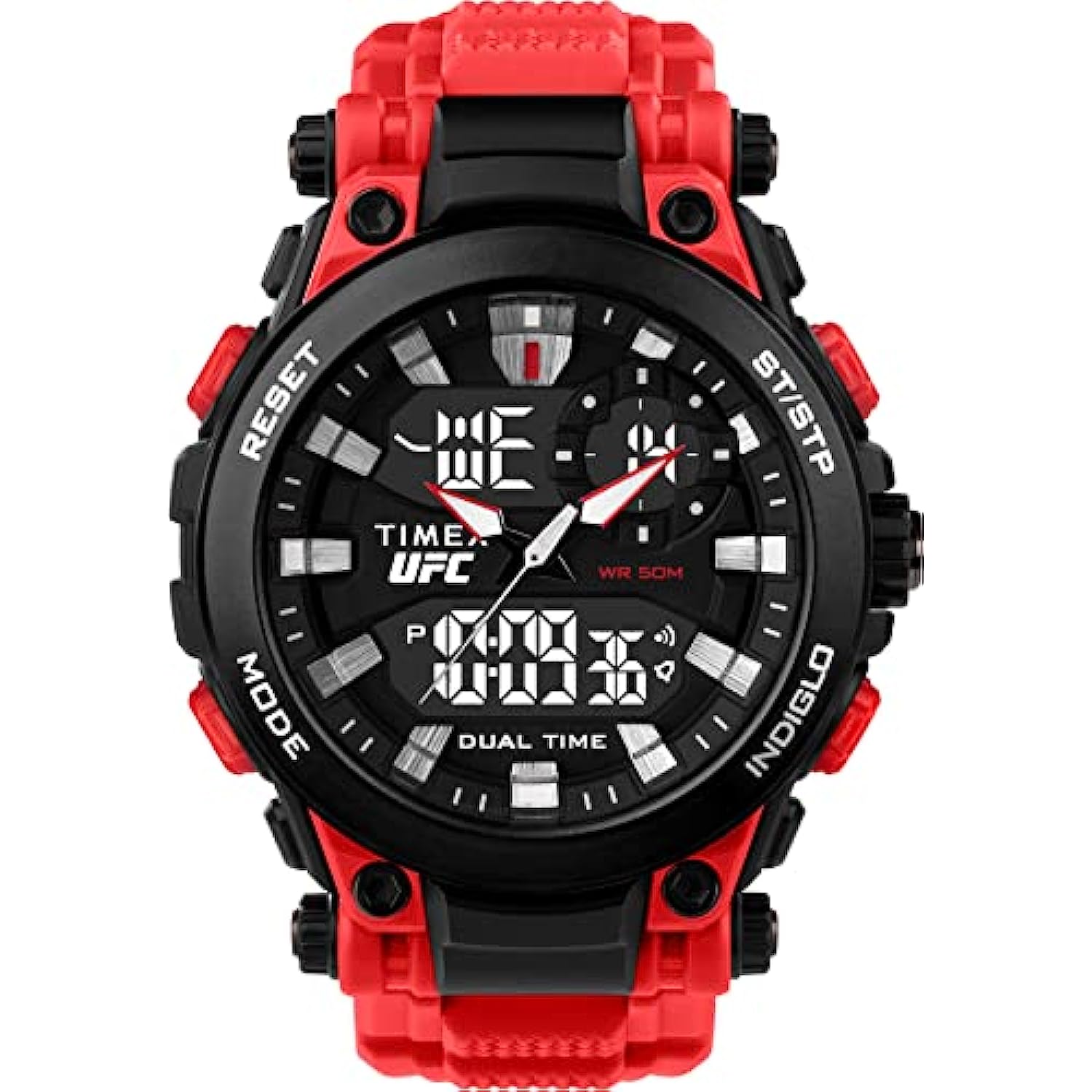 Reloj de Lujo Timex Tw5M53000Jt para Hombre en Rojo