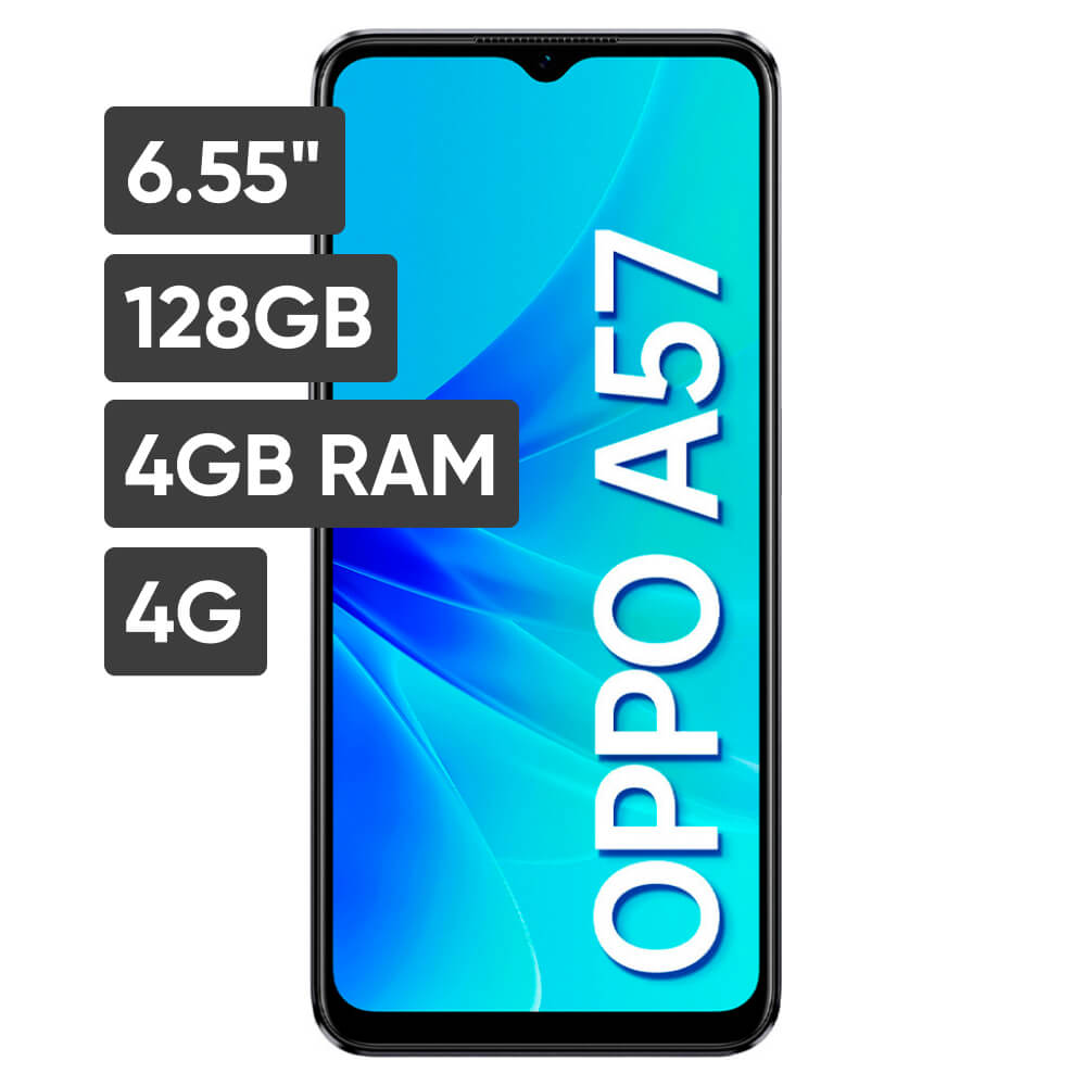 Smartphone OPPO A57 6.55" 4GB 128GB 13MP + 2MP Negro