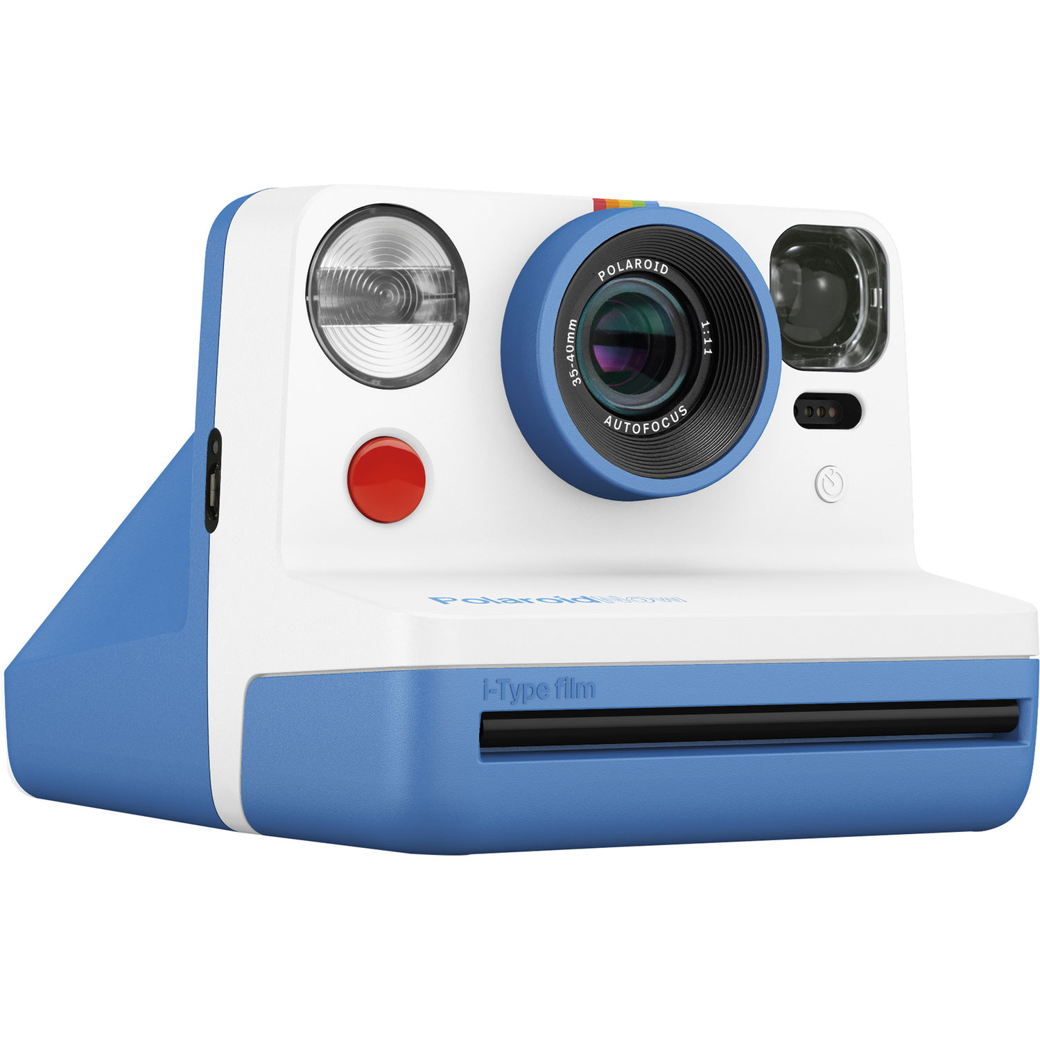 Cámara de Película Instantánea Polaroid Now Azul