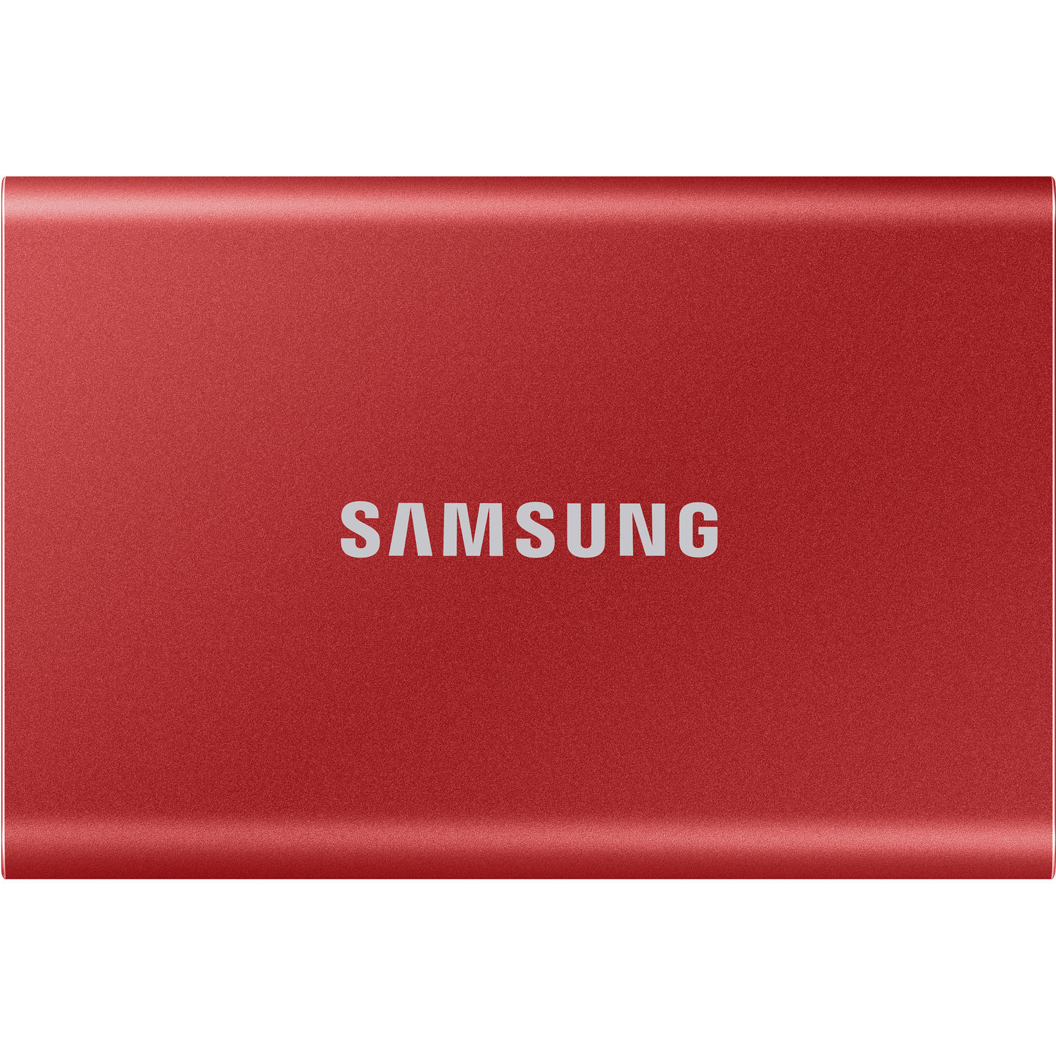 Ssd Portátil Samsung T7 de 2Tb Rojo Metálico