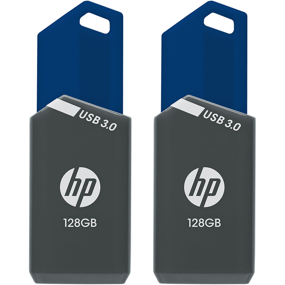 Paquete de 2 Unidades de Unidades Flash Usb 3.0 Hp X900W de 128Gb