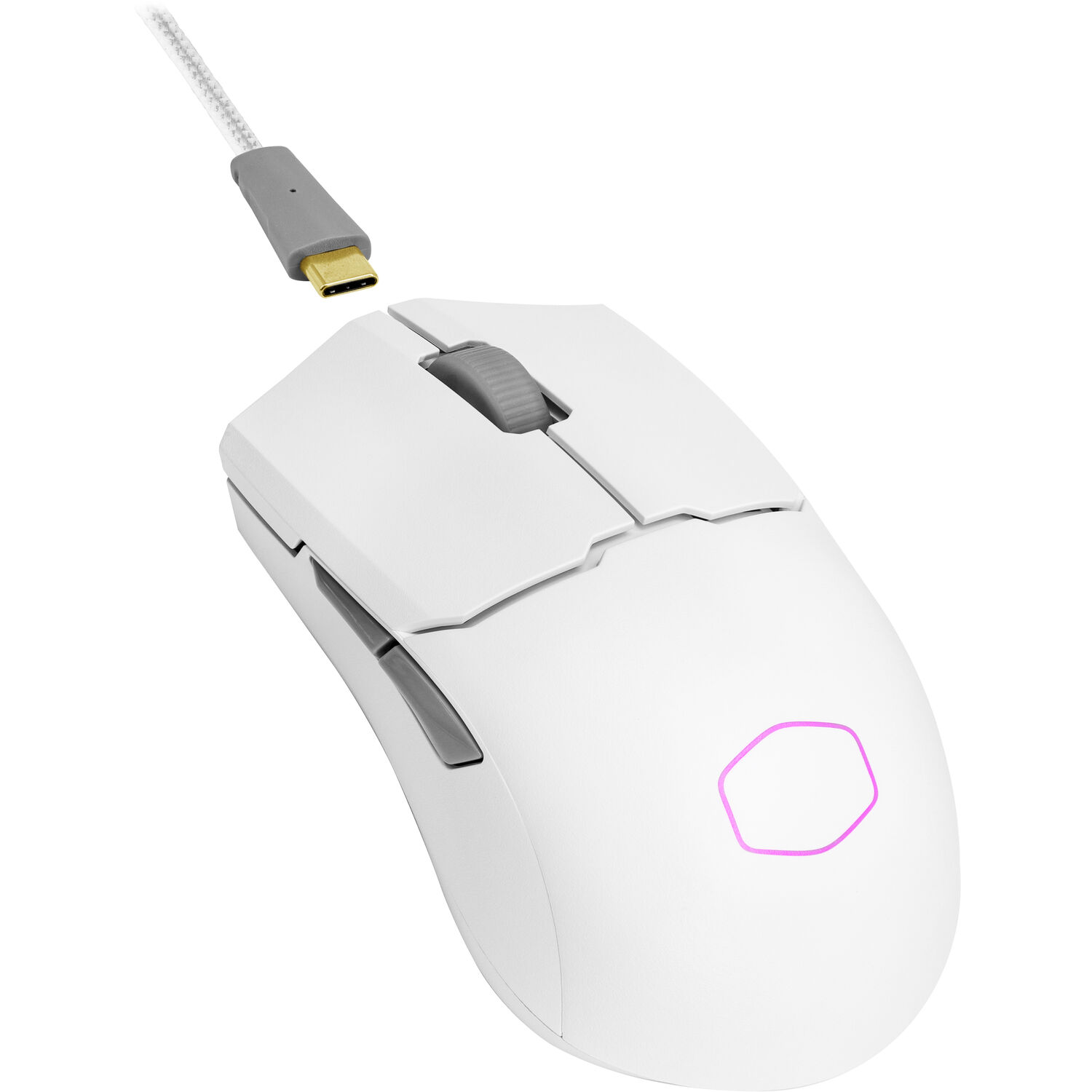 Mouse para Juegos Inalámbrico Cooler Master Mm712 Blanco