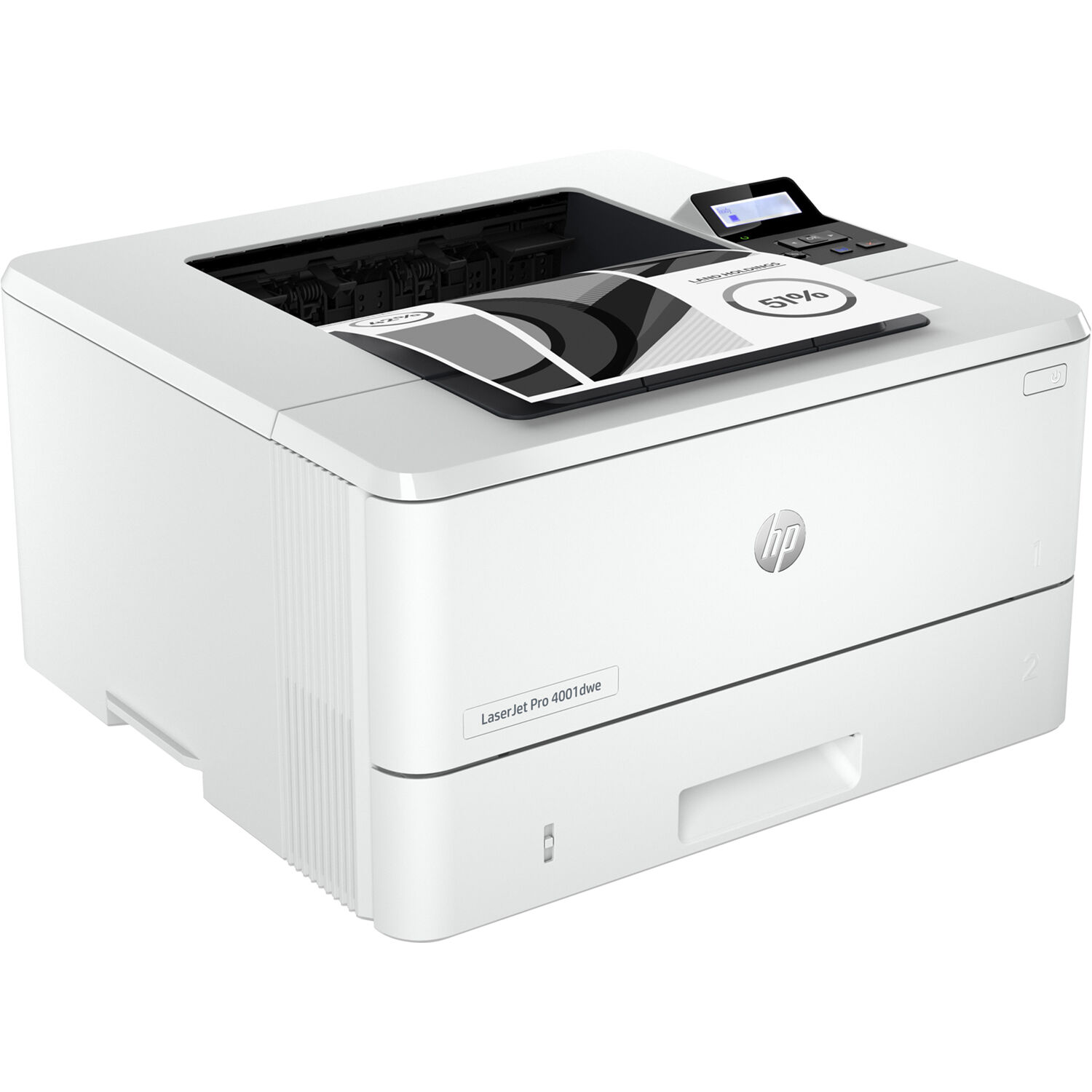 Impresora Hp+ Inalámbrica Monocromática Laserjet Pro 4001Dwe de Hp