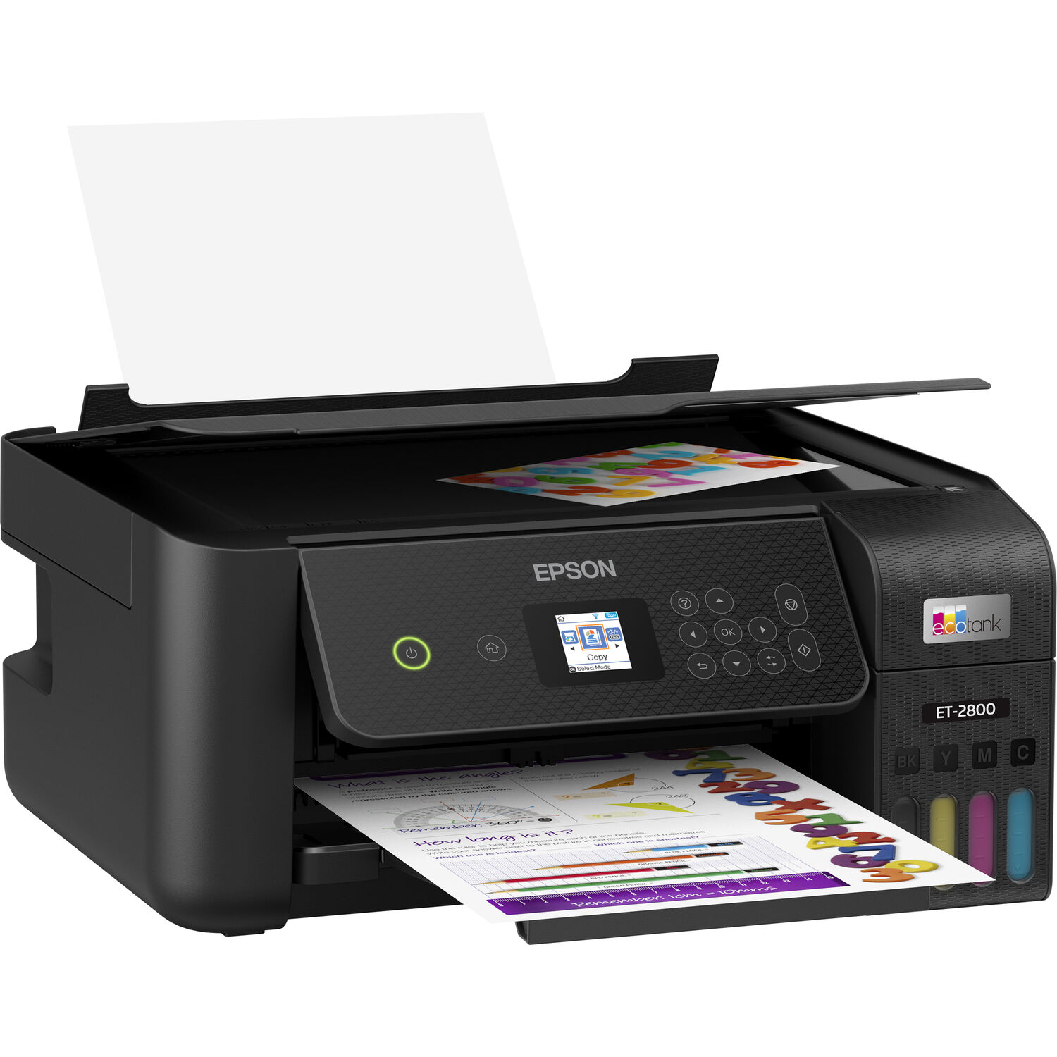 Impresora Multifuncional Tinta sin Cartucho Epson Ecotank Et 2800 Wireless Color All In One Supertan