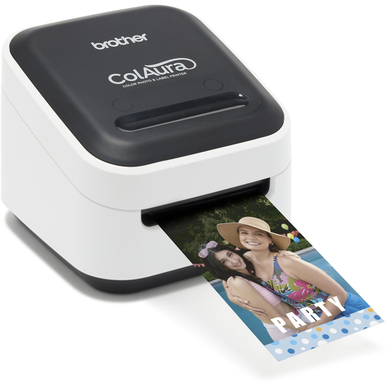 Impresora de Etiquetas y Fotos a Color Compacta Brother Vc 500W