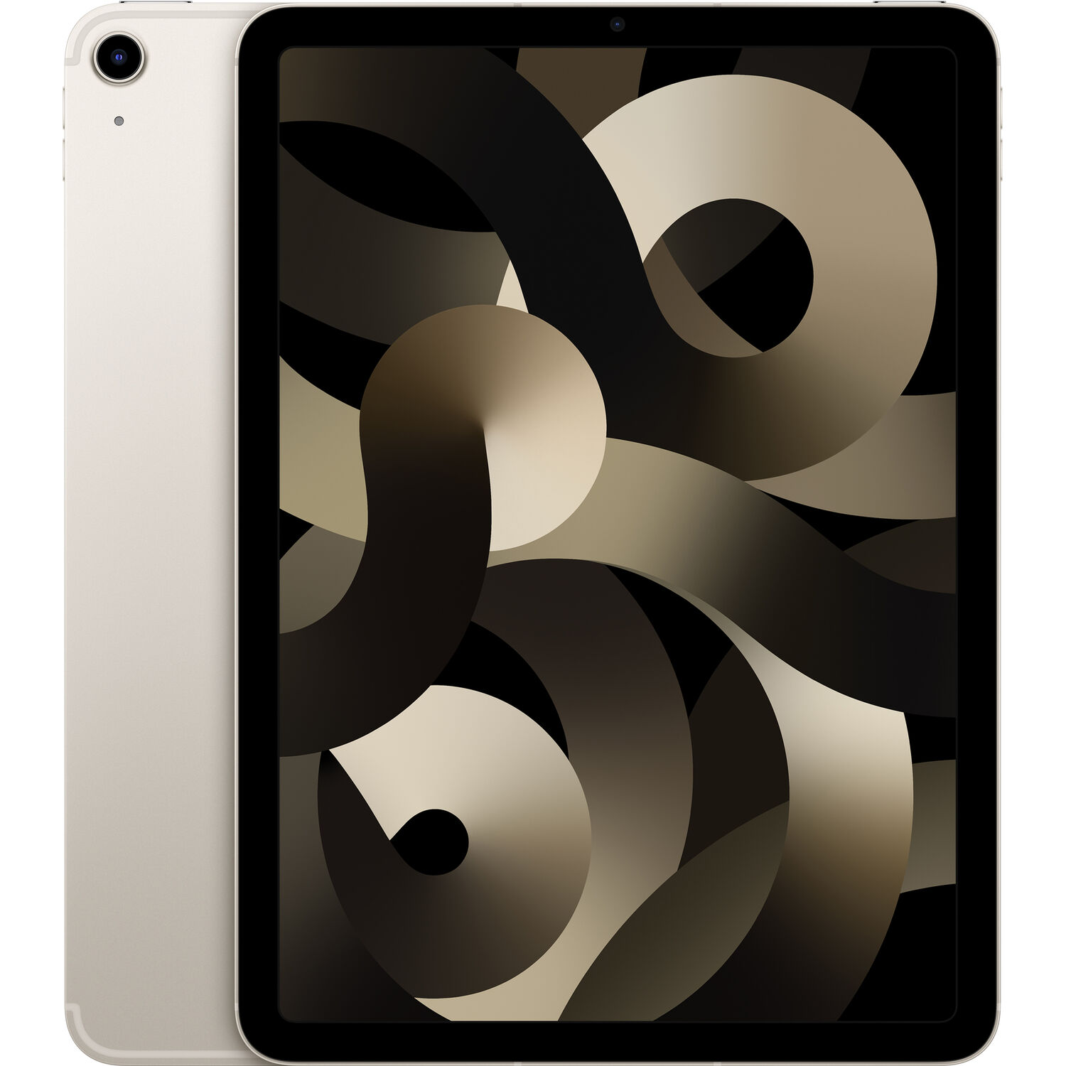 Tableta Apple Ipad Air de 10.9 con Procesador M1 5Ta Generación 64Gb Wi Fi + 5G Starlight