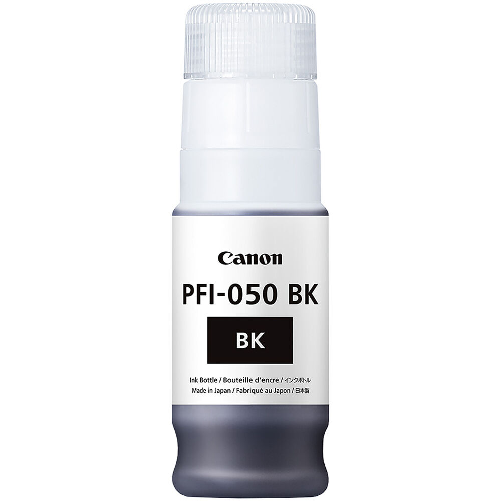 Cartucho de Tinta Negra de Pigmento Canon Pfi 050 para Imageprograf Tc 20 70Ml