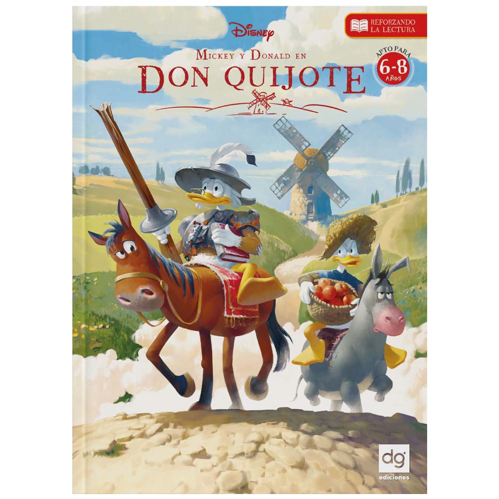 Libro Infantil DISNEY Mickey y Donald Don Quijote