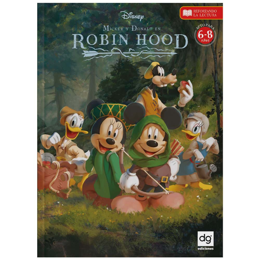 Libro Infantil DISNEY Mickey y Donald Robin Hood