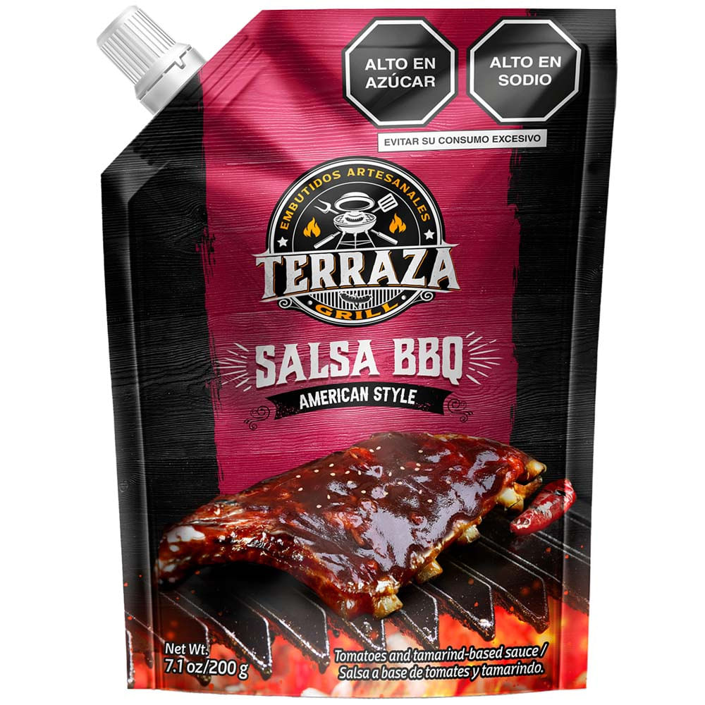 Salsa BBQ TERRAZA GRILL American Style Doypack 200g