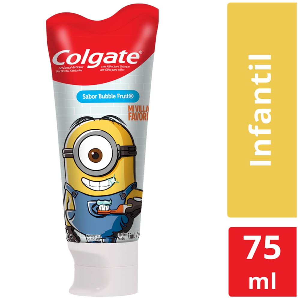 Pasta Dental para Niños COLGATE Smiles Minions Tubo 75ml