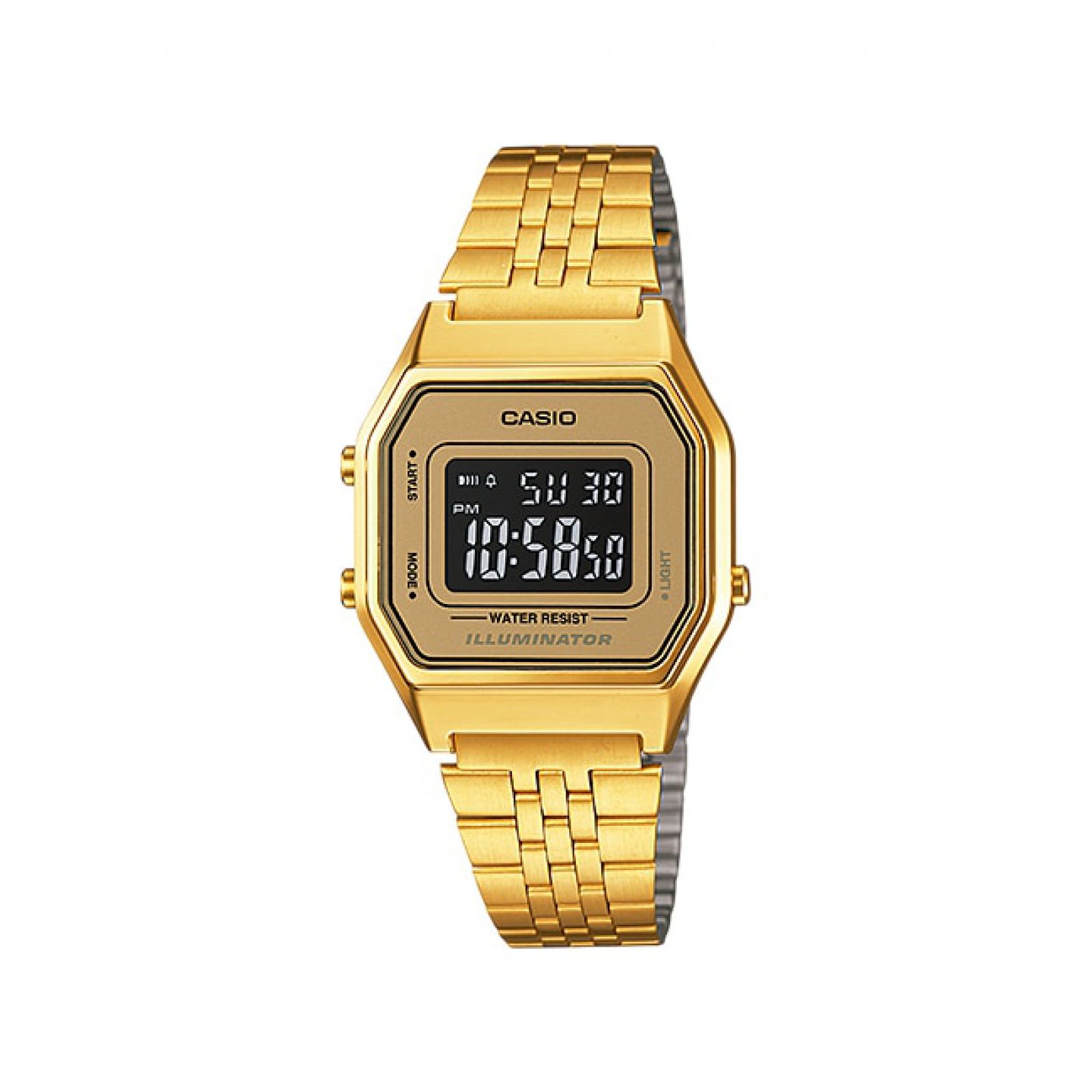 Reloj Casio La-680wga-9b Dorado Unisex