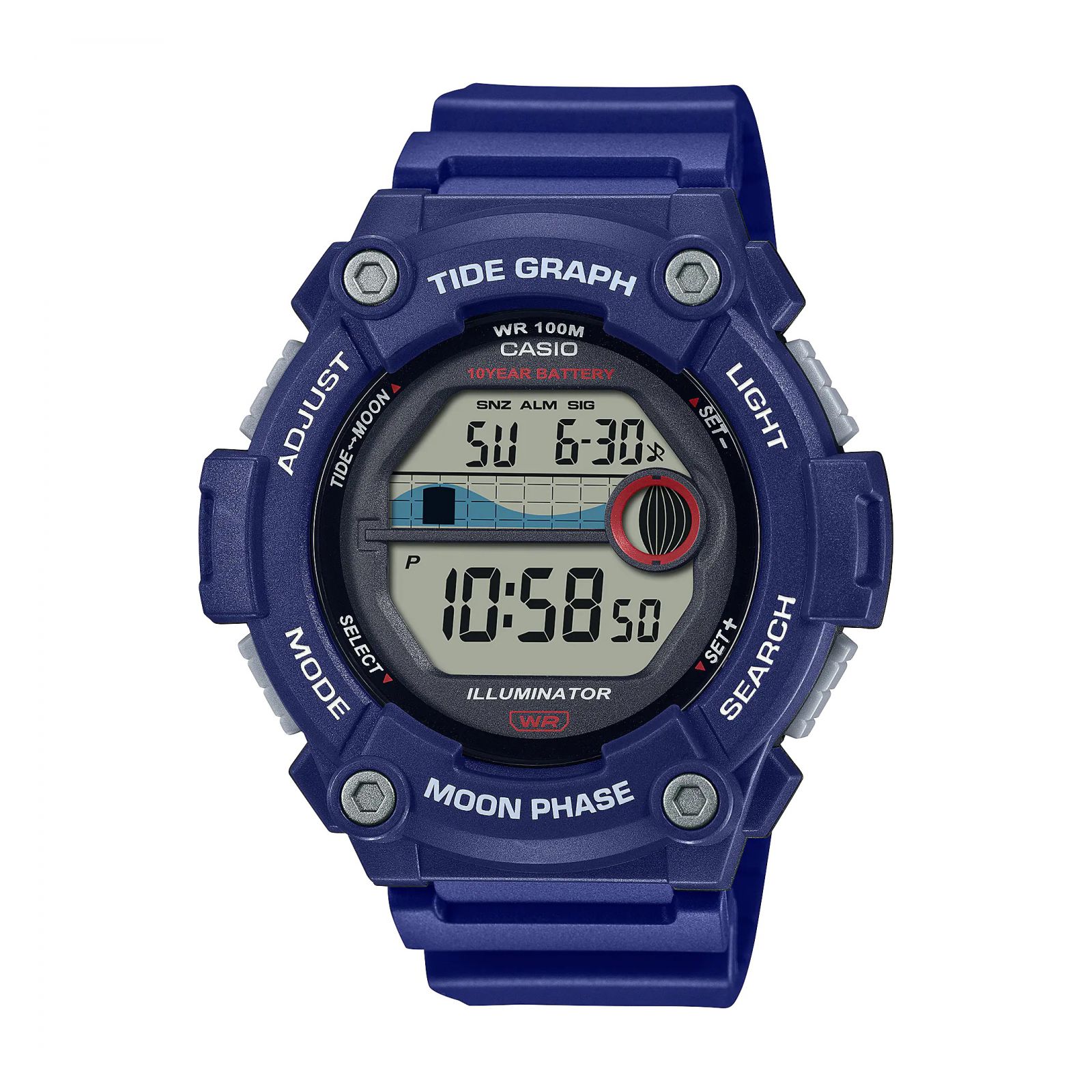 Reloj Casio Ws-1300h-2avdf Azul Hombre