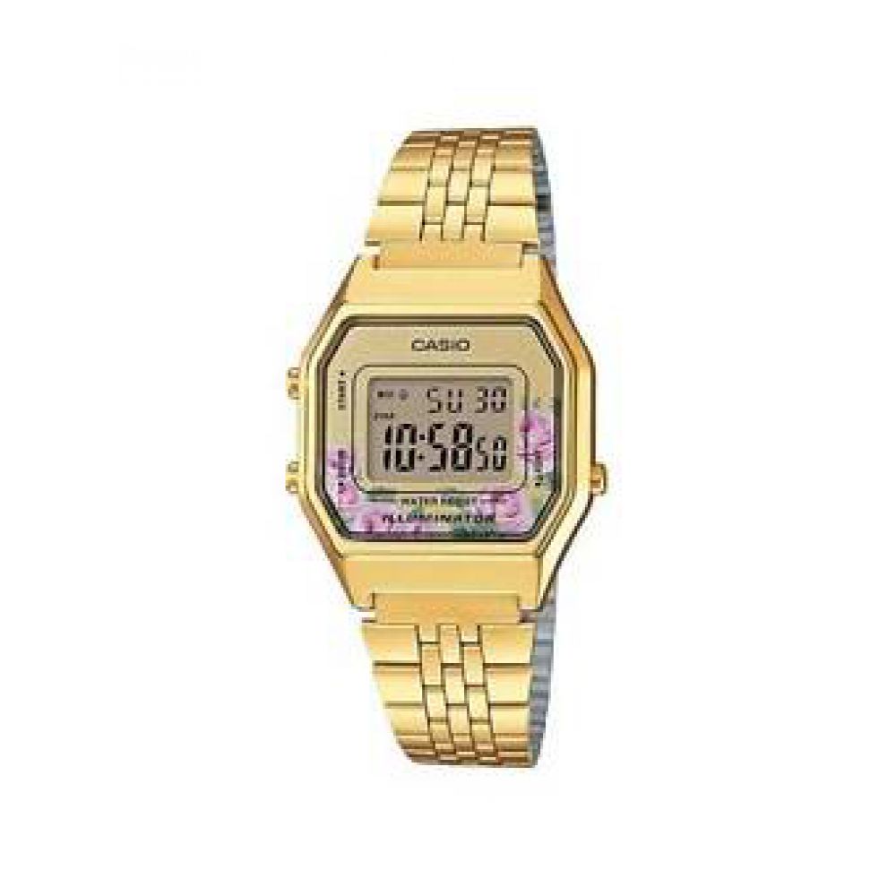Reloj Casio La680wga4c Dorado Mujer