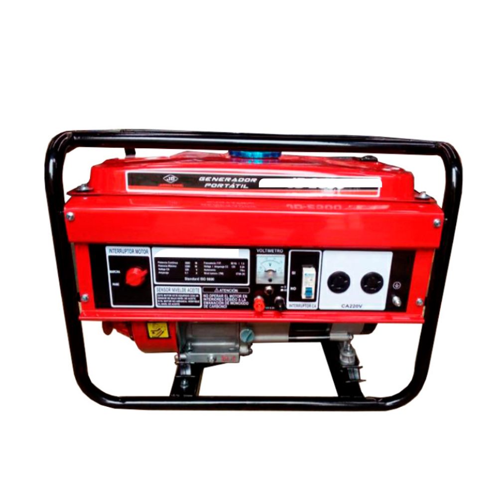 Generador Portatil gasolina monofasico 4kw A/m Tablero