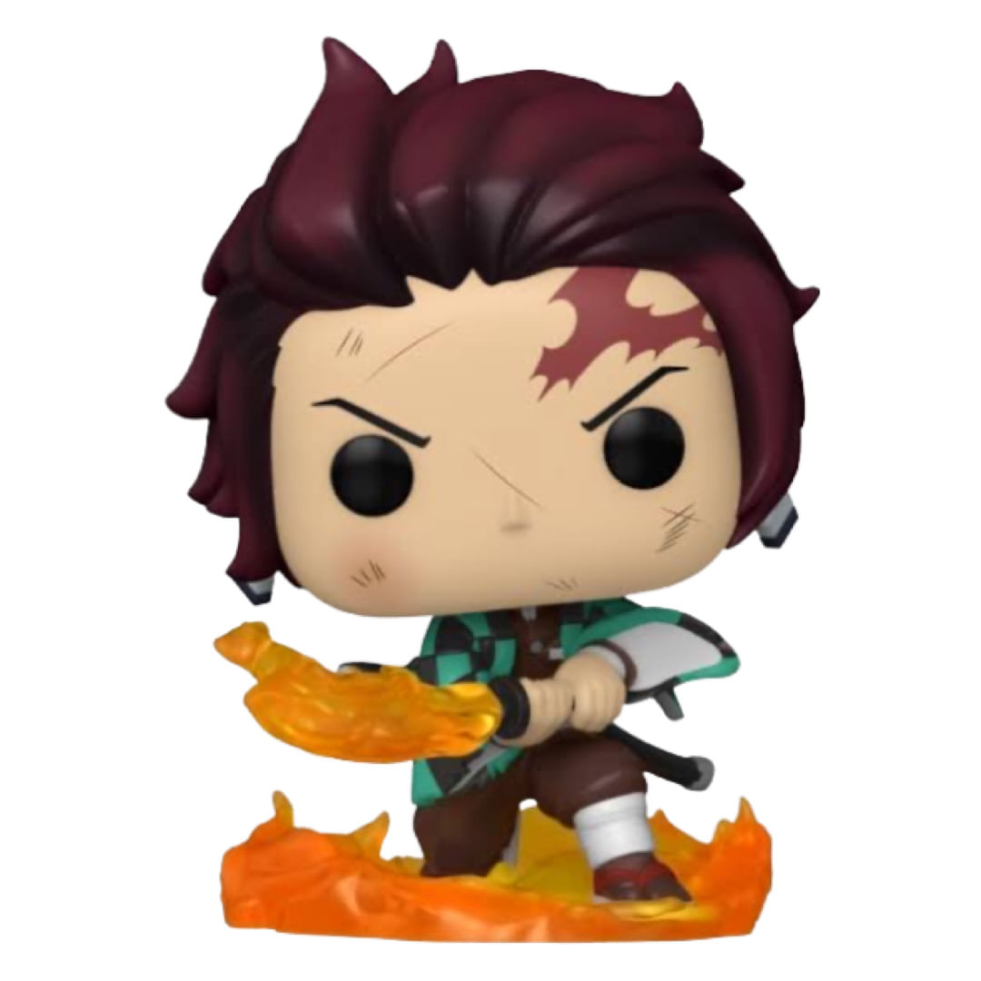 Funko Pop Tanjiro with Flame Sword Special Edition Demon Slayer