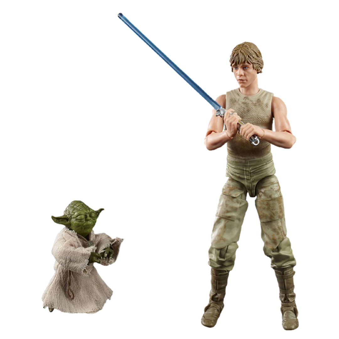 Black Series Luke Skywalker And Yoda Jedi Training Ev The Empire Strikes Back Star Wars
