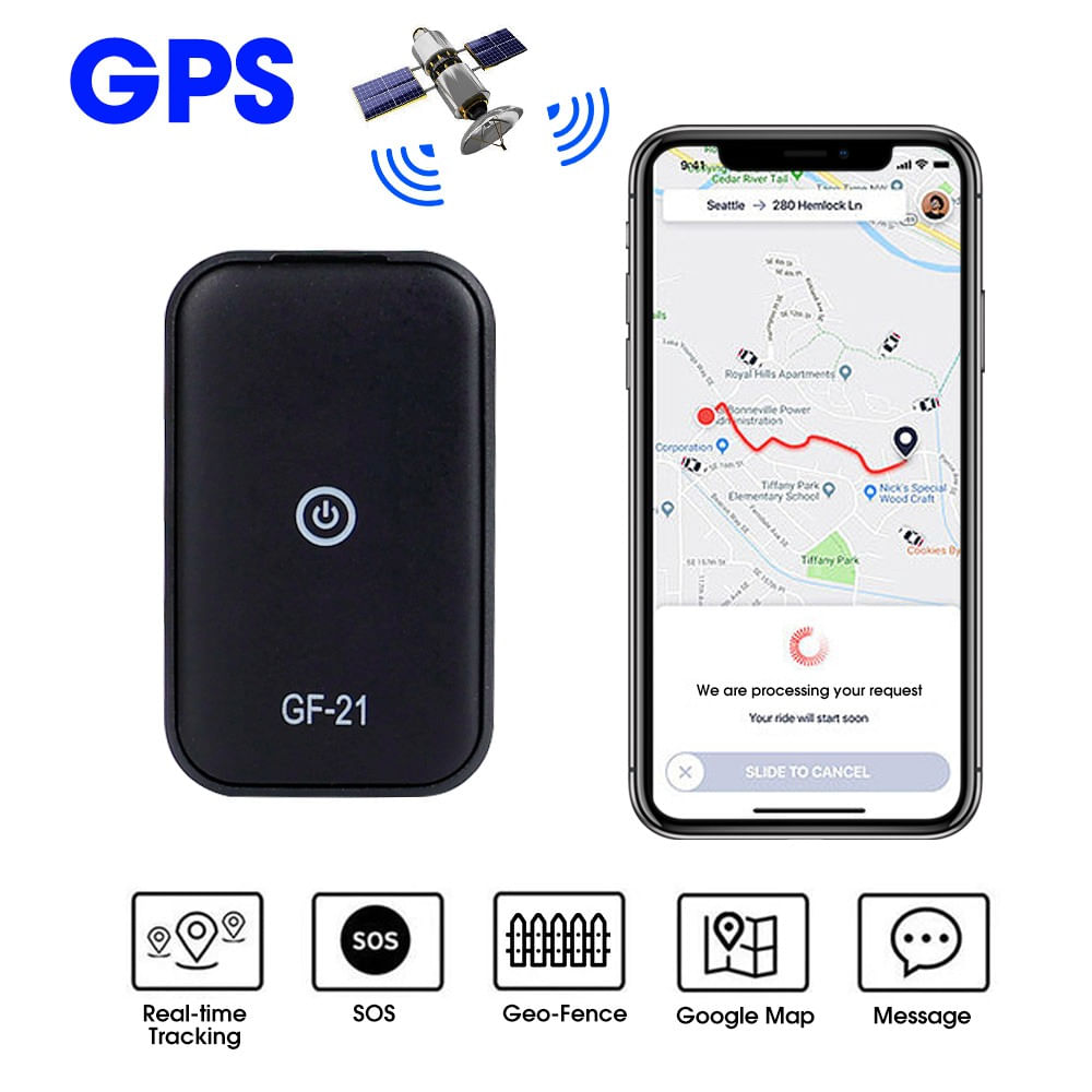 GPS Rastreador Seguimiento en Tiempo Real GF21 Localizador