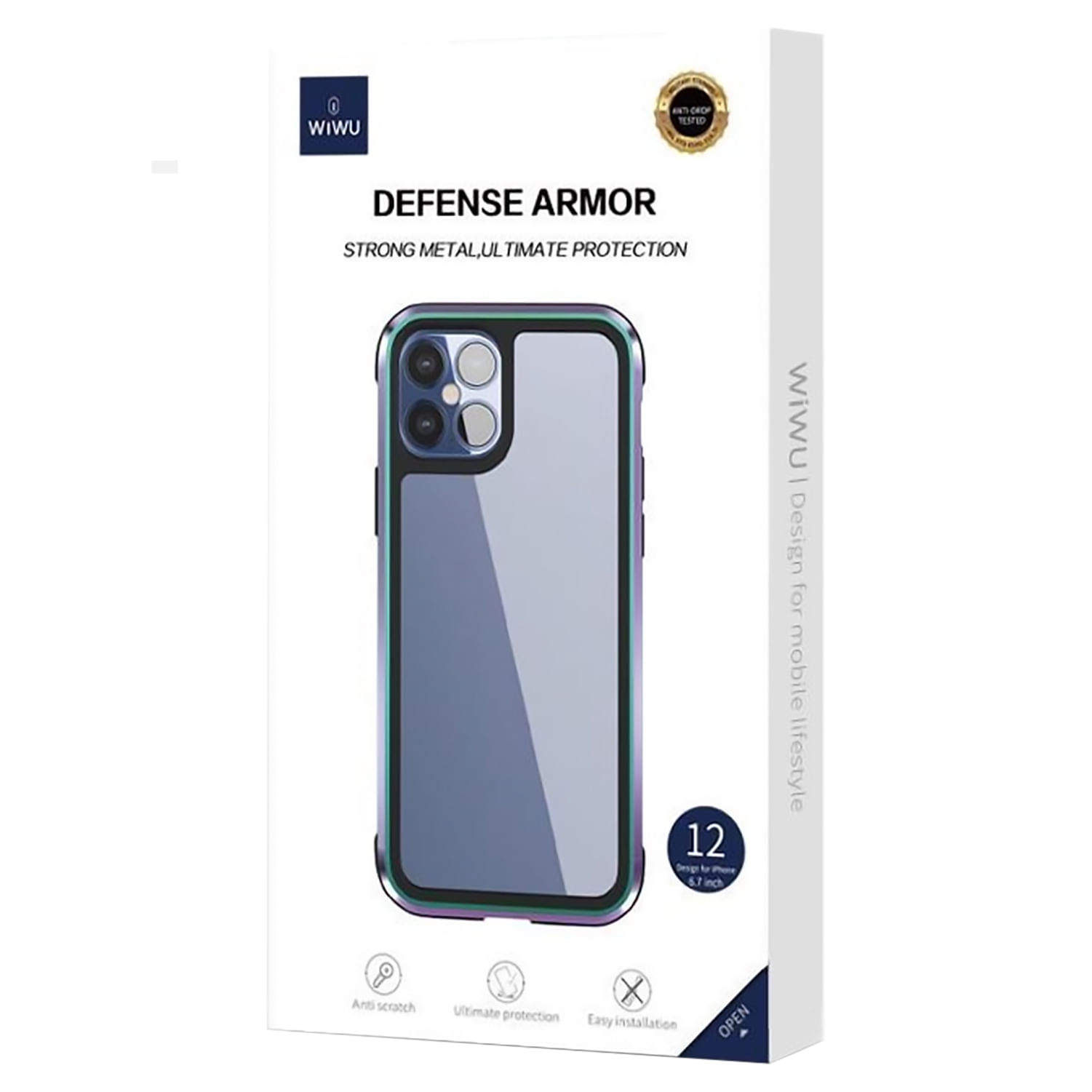 Case Defense Armor Wiwu Iphone 12 Tornasol