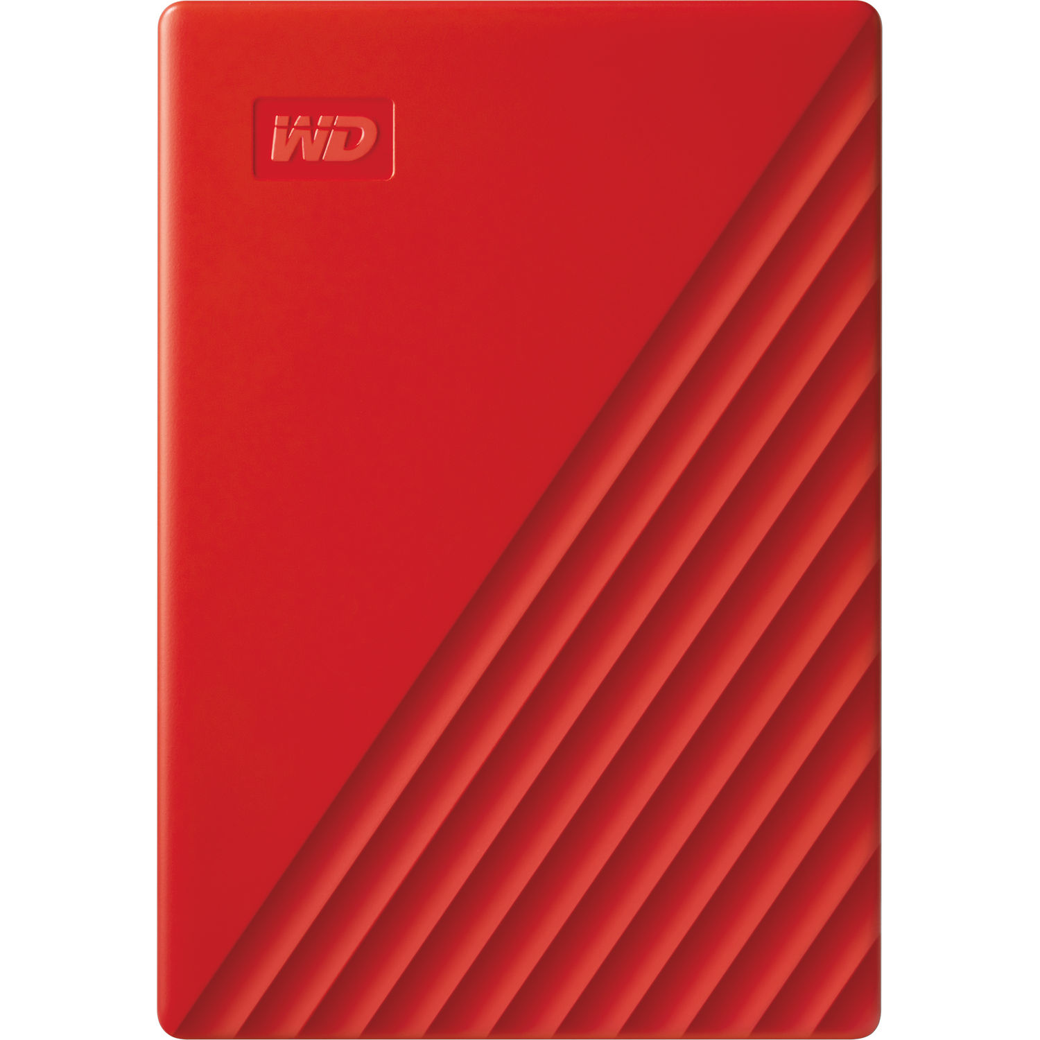Disco Duro Externo Wd My Passport de 2Tb Usb 3.2 Gen 1 2019 Rojo