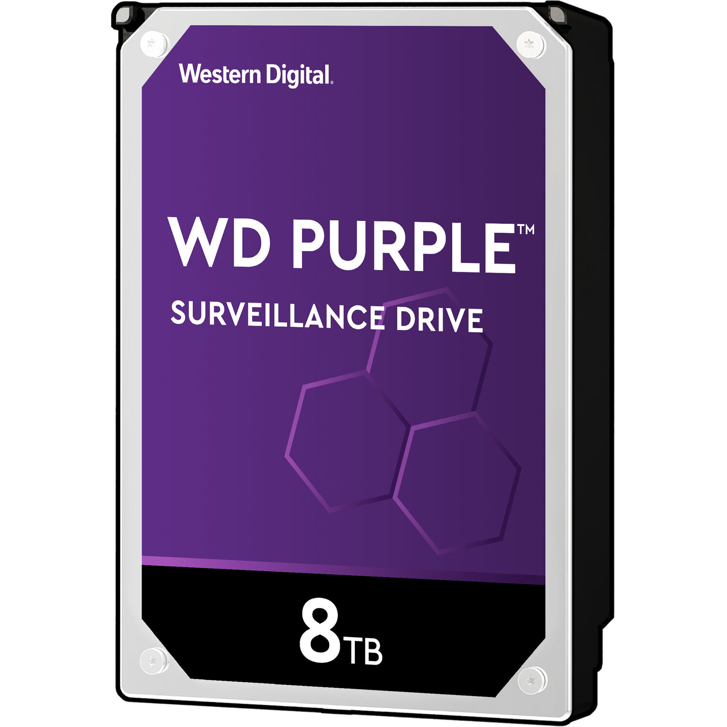 Disco Duro Interno de Vigilancia Wd Purple de 8Tb Sata Iii 5400 Rpm 3.5 Venta Al por Menor