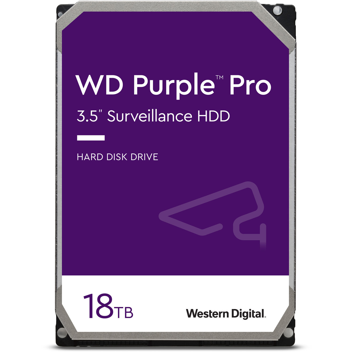 Disco Duro Interno de Vigilancia Wd Purple Pro de 18Tb Sata Iii 3.5 a 7200 Rpm Venta Al por Menor