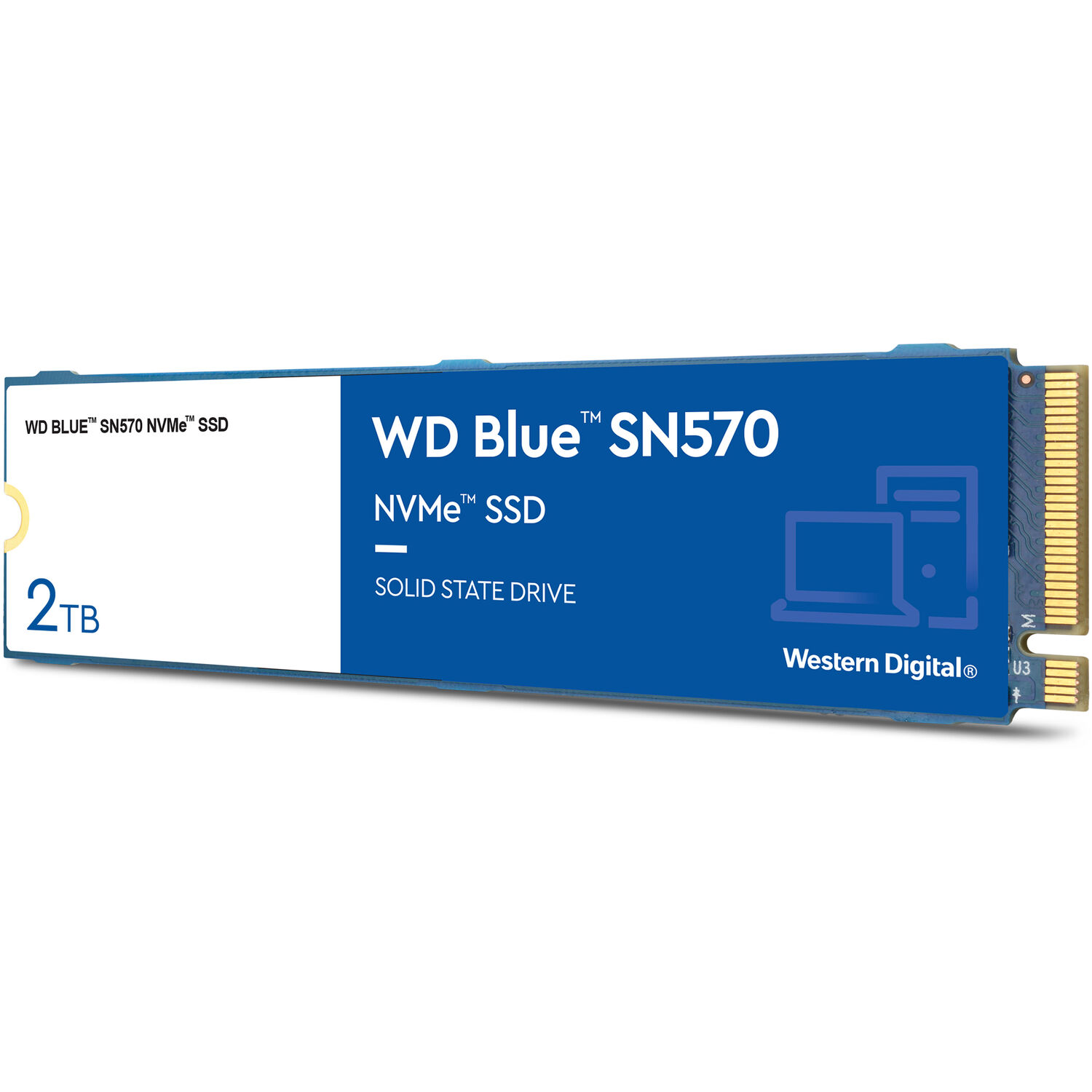 Ssd Interno Wd Blue Sn570 Nvme M.2 de 2Tb