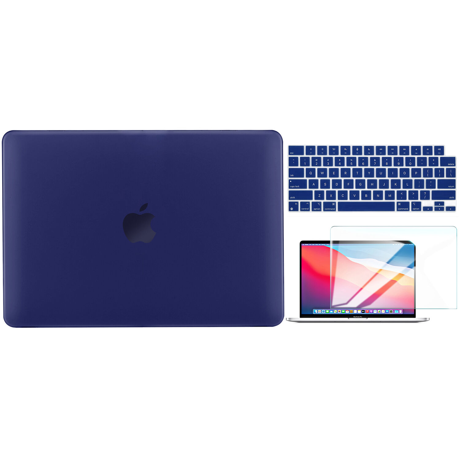 Funda Techprotectus Color Life Hard Shell para Macbook Pro de 14.2 Azul Marino