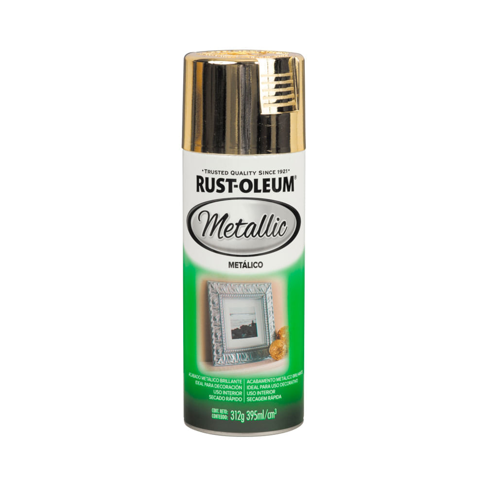 Spray Especialidad Metálico Oro Brillante 312 gramos