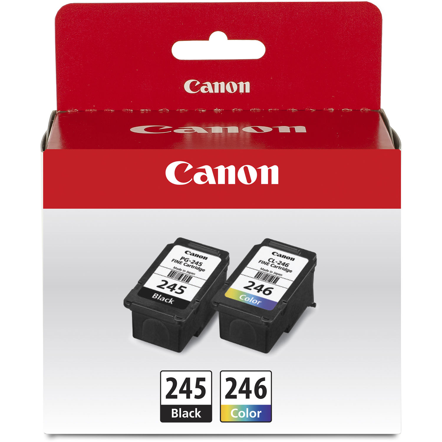 Value Pack Canon Pg 245 Cl 246 para Impresoras Pixma Mx492 y Tr4520 de Canon