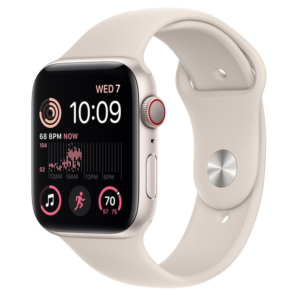 Apple Watch SE 44mm GPS + Celular Luz De Estrellas Talla L/M