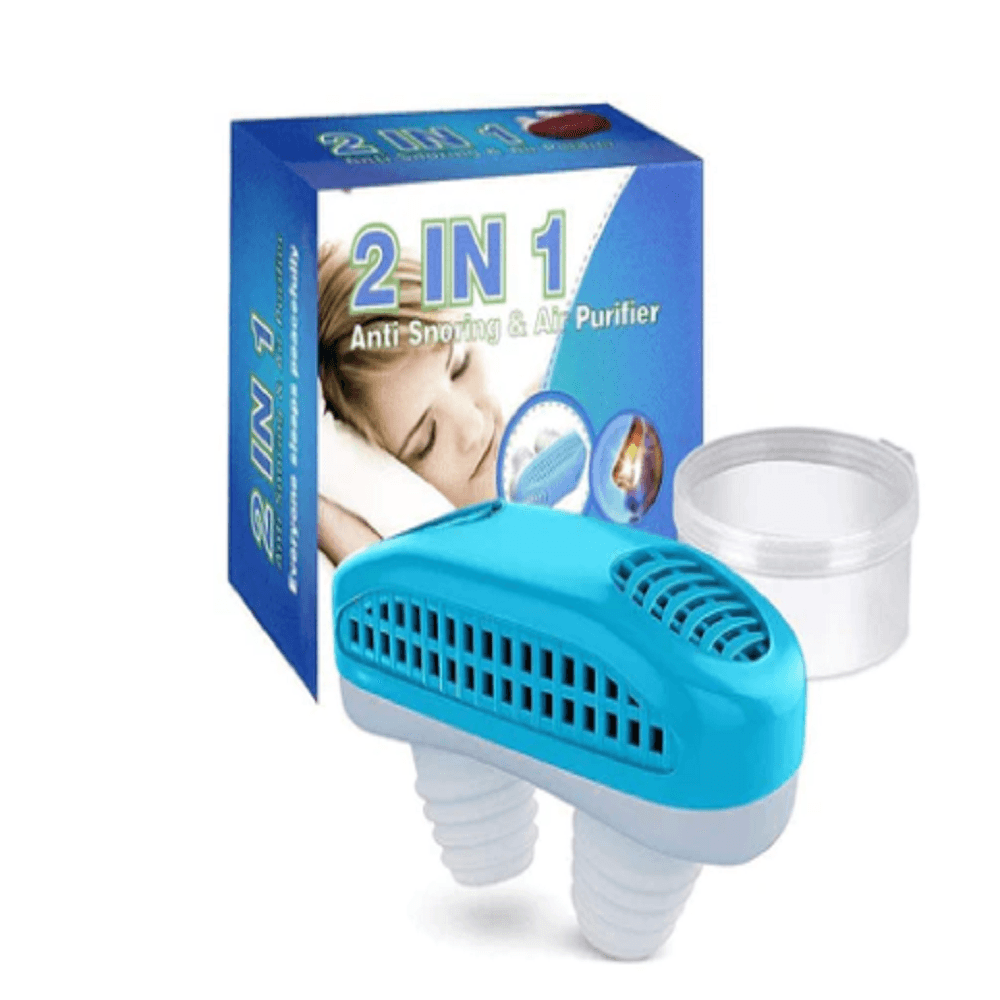 Mini Filtro Purificador de Aire Antironquidos Clip Nasal
