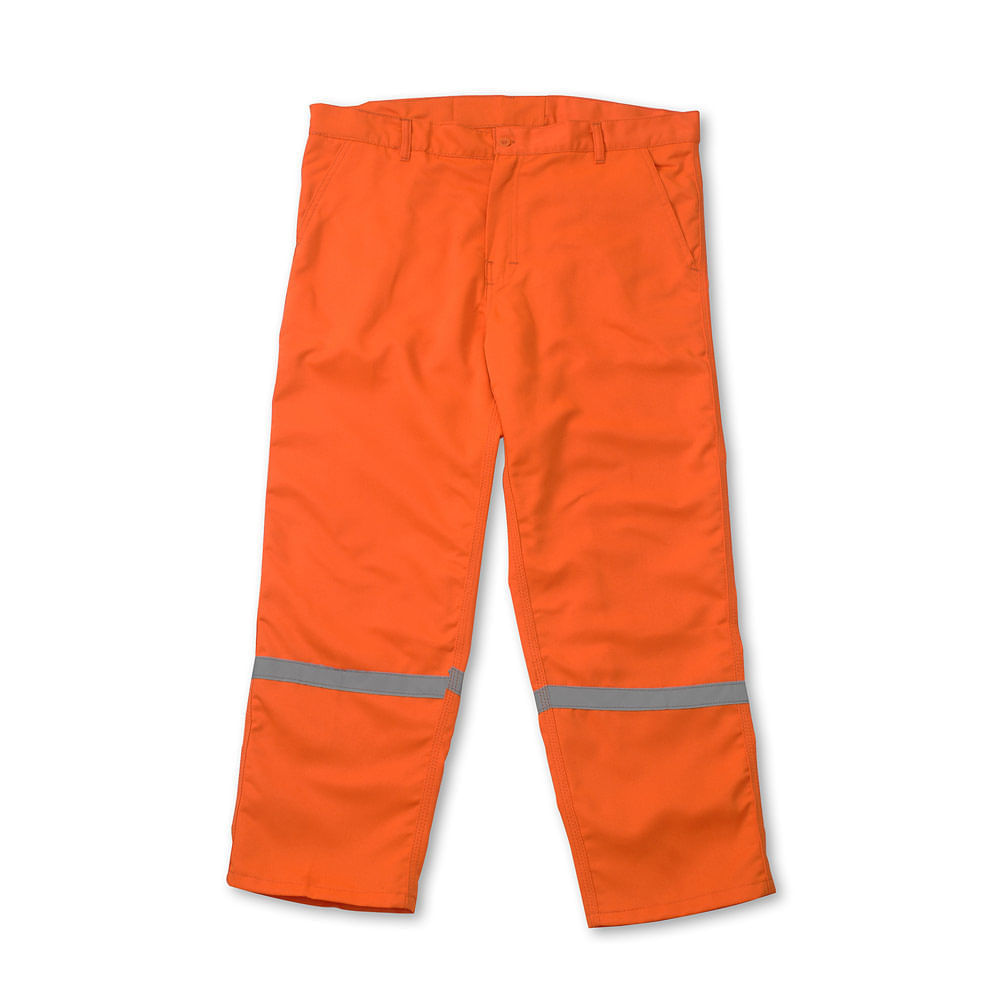 Pantalón Drill Tec Naranja Talla: Extra Large