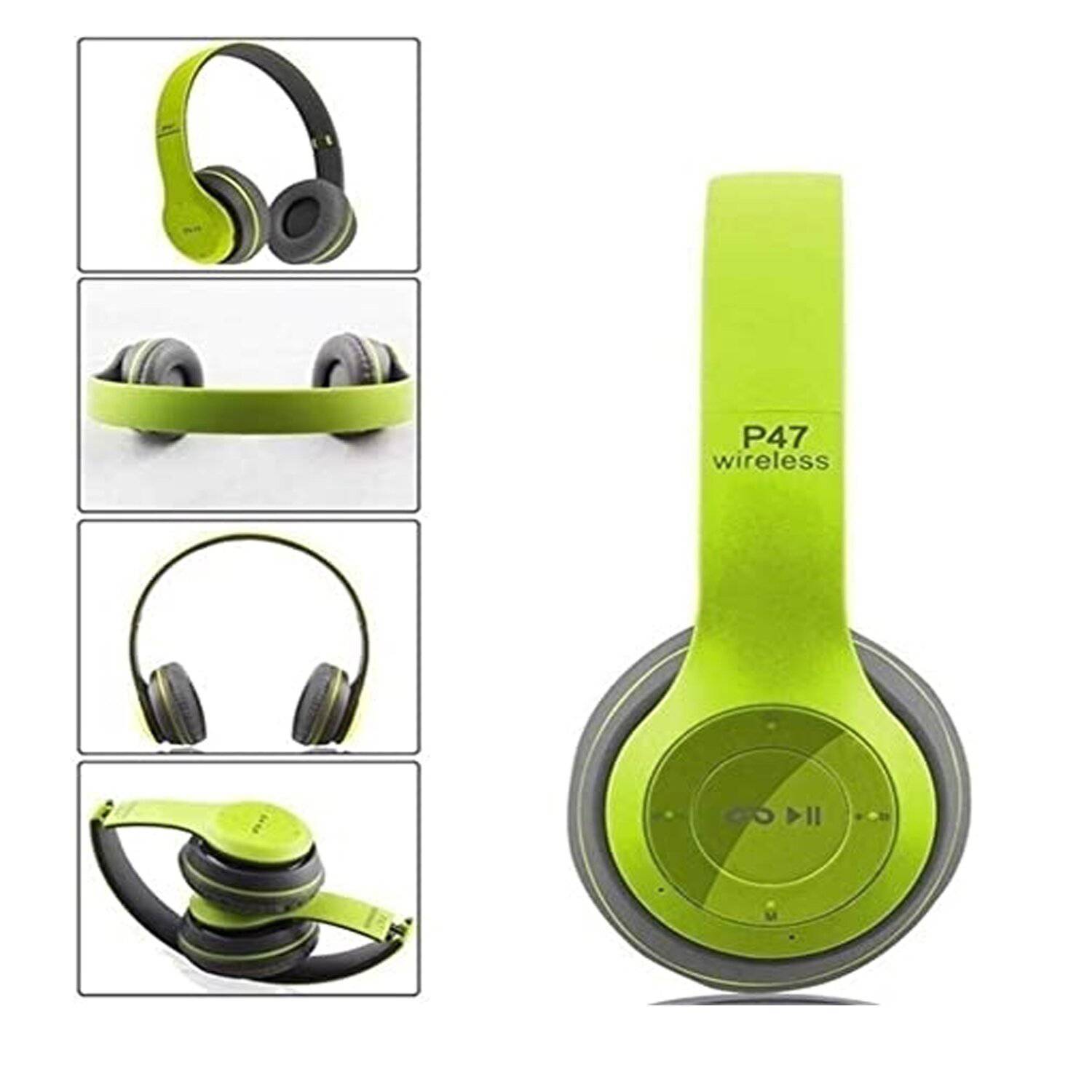 Audífono Wireless Headphones P47 Verde