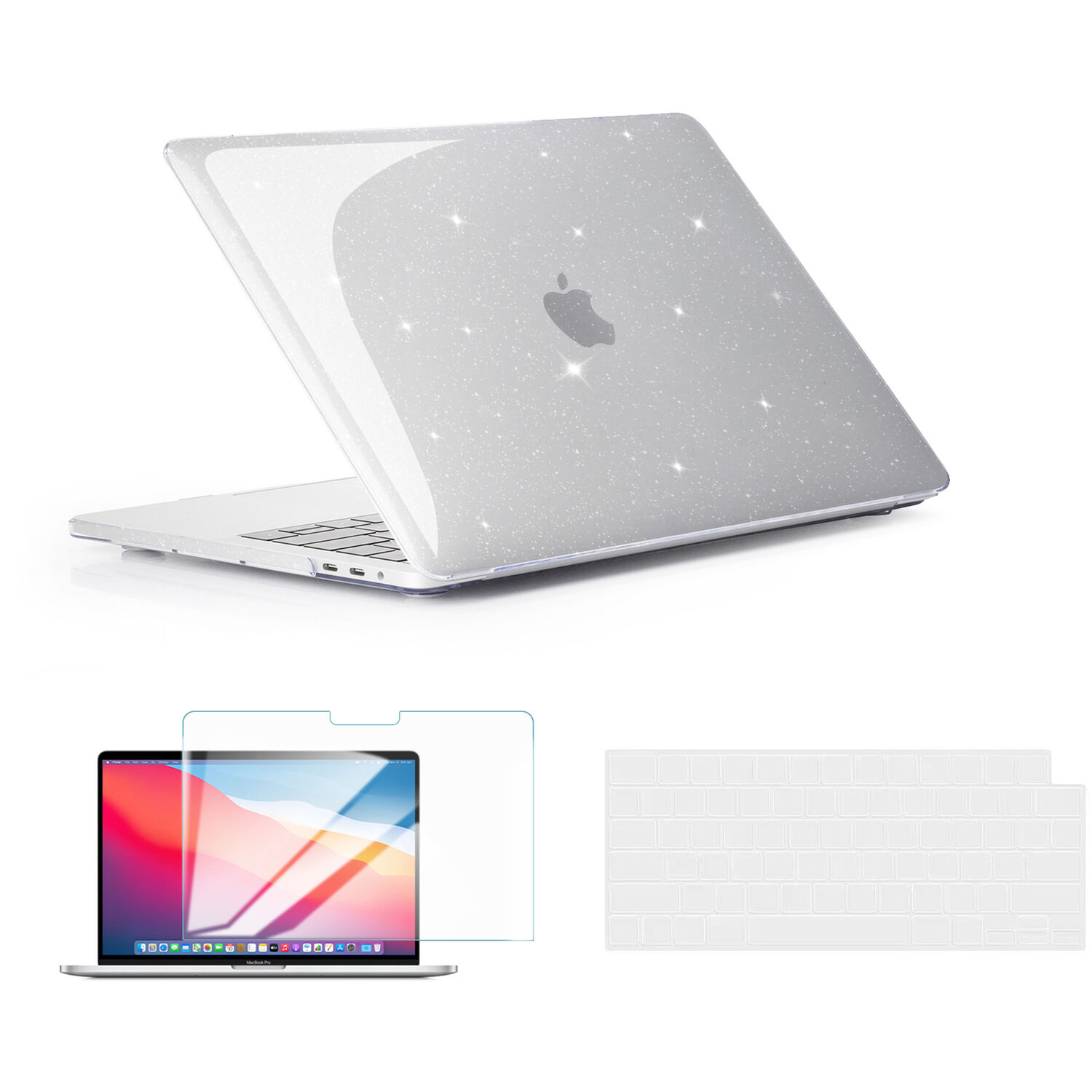 Funda Techprotectus Colorlife Hard Shell para Macbook Pro 2021 de 14.2 Starry Sky