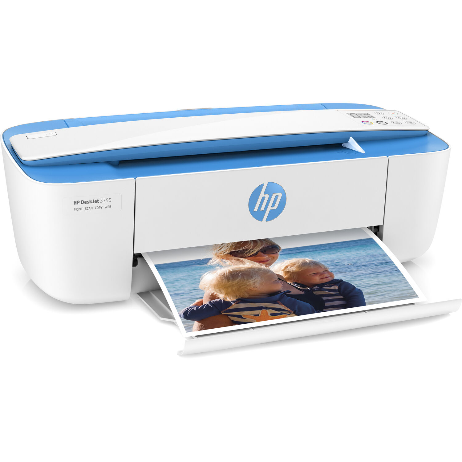 Impresora Multifuncional Hp Deskjet 3755 Azul