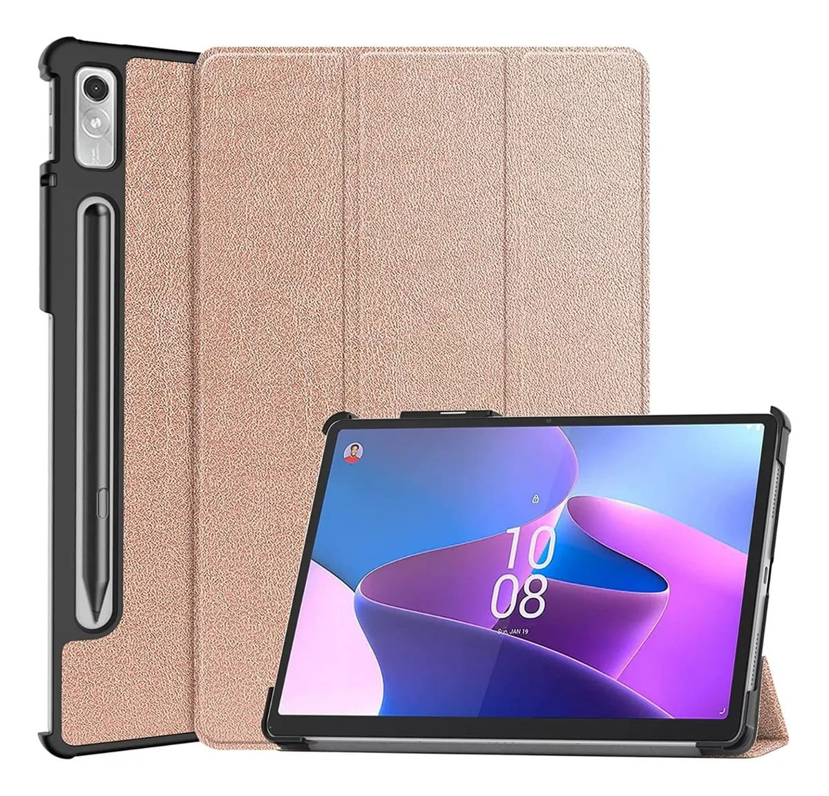 Funda para Tablet Lenovo Tab P11 Pro 11.2" 2da Gen 2022 Tb132Fu Bookcover Dorado