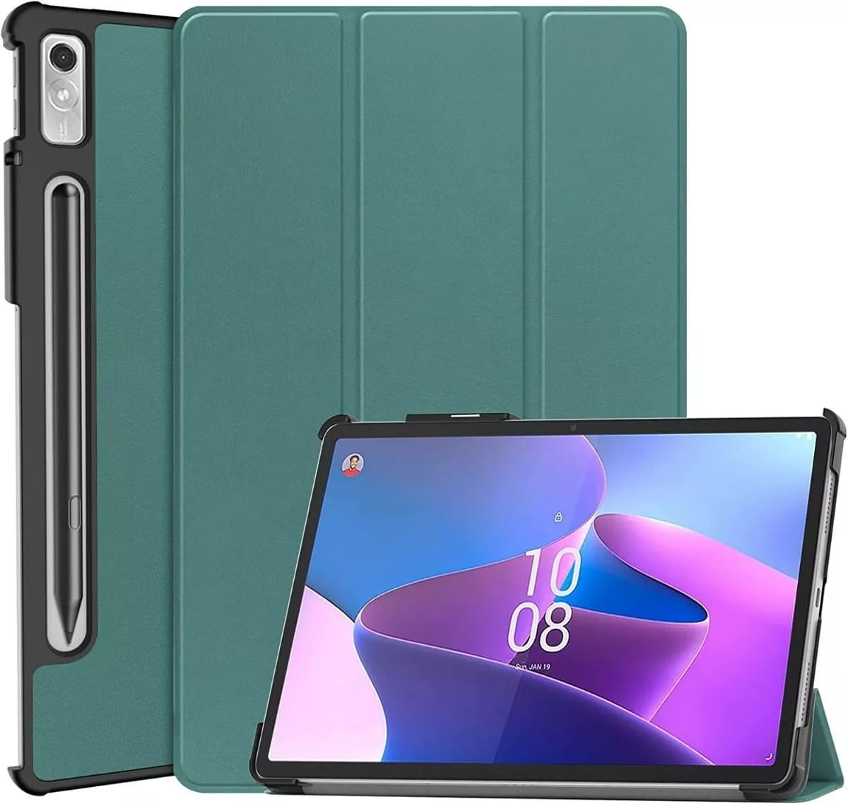 Funda para Tablet Lenovo Tab P11 Pro 11.2" 2da Gen 2022 Tb132Fu Bookcover Verde